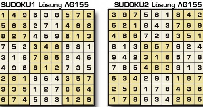 Sudoku Lösung 155